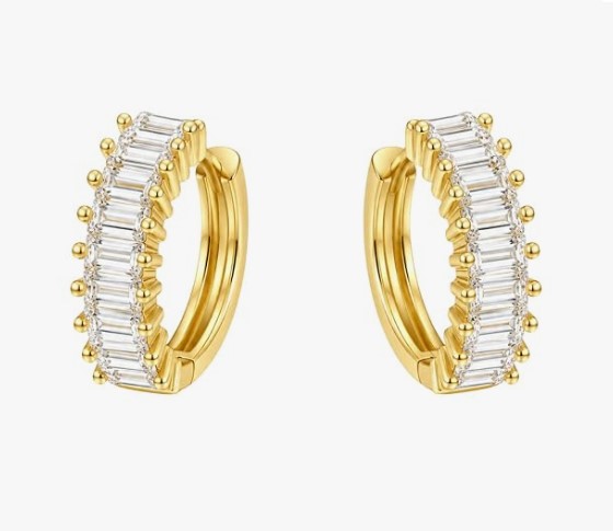 Cosmic Gold Plated Earrings